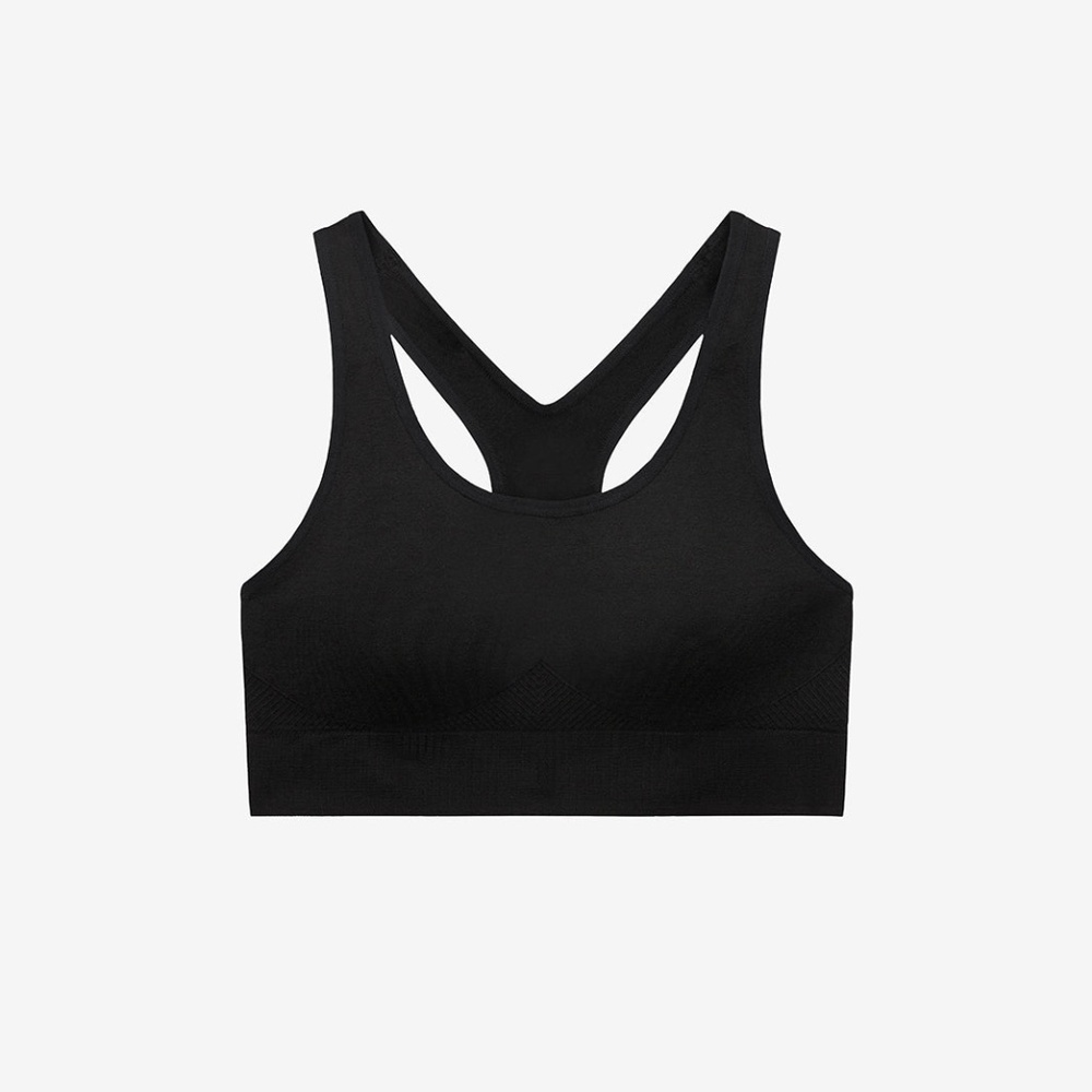 ThirdLove Flex Seamless Racerback Sports Bra Size SMblack / SM